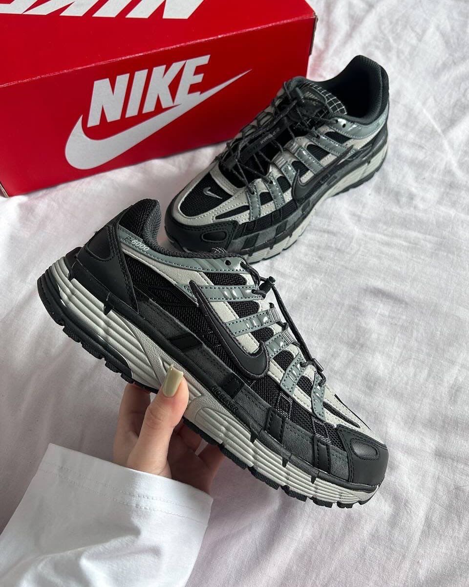 Nike P-6000 Black Grey