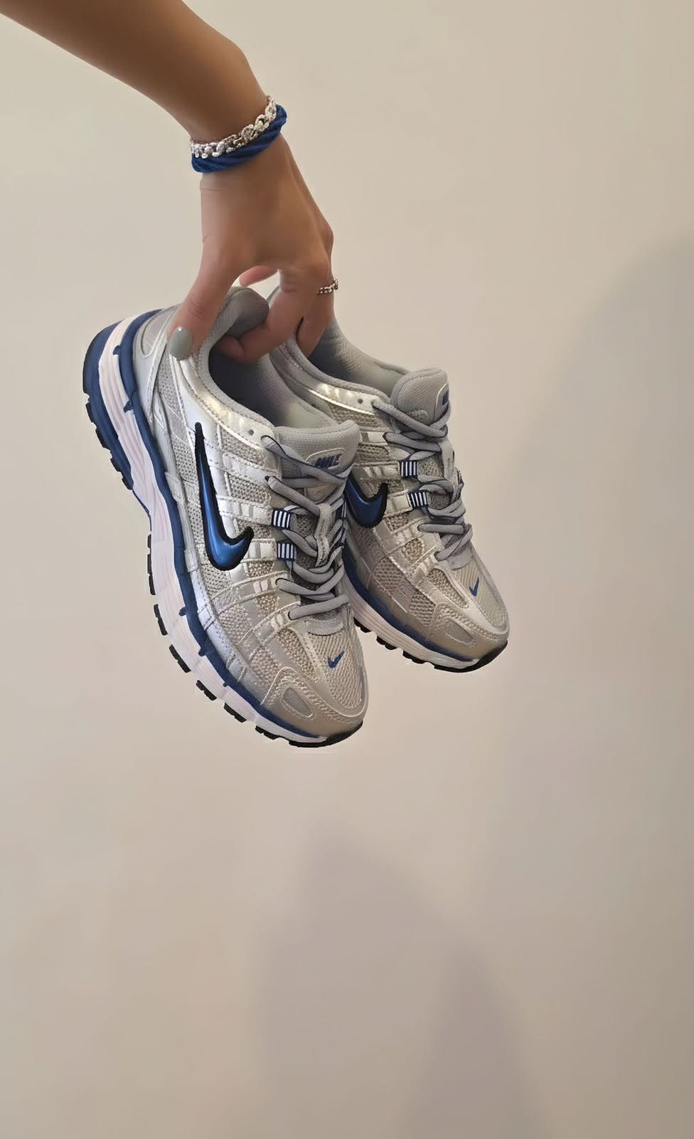Nike P-6000 Silver Blue