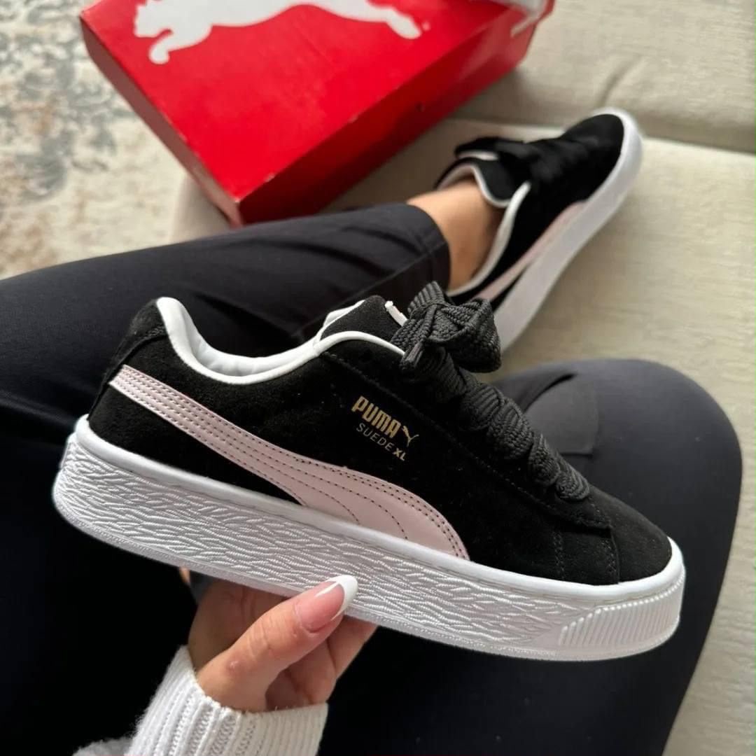 Puma Suede XL Black Pink